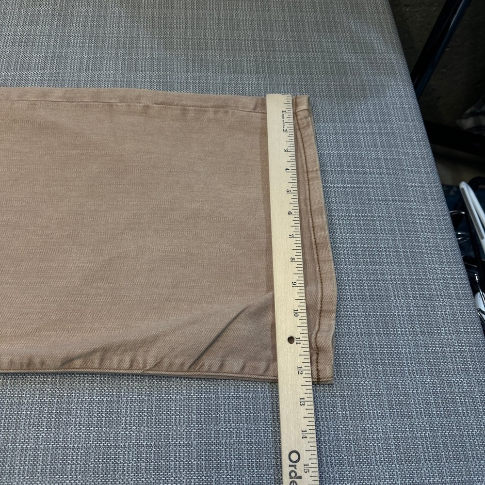 Hudson Jolene Wide Leg High Rise Jeans Pants size 31 Vintage Khaki Tan - Picture 11 of 12